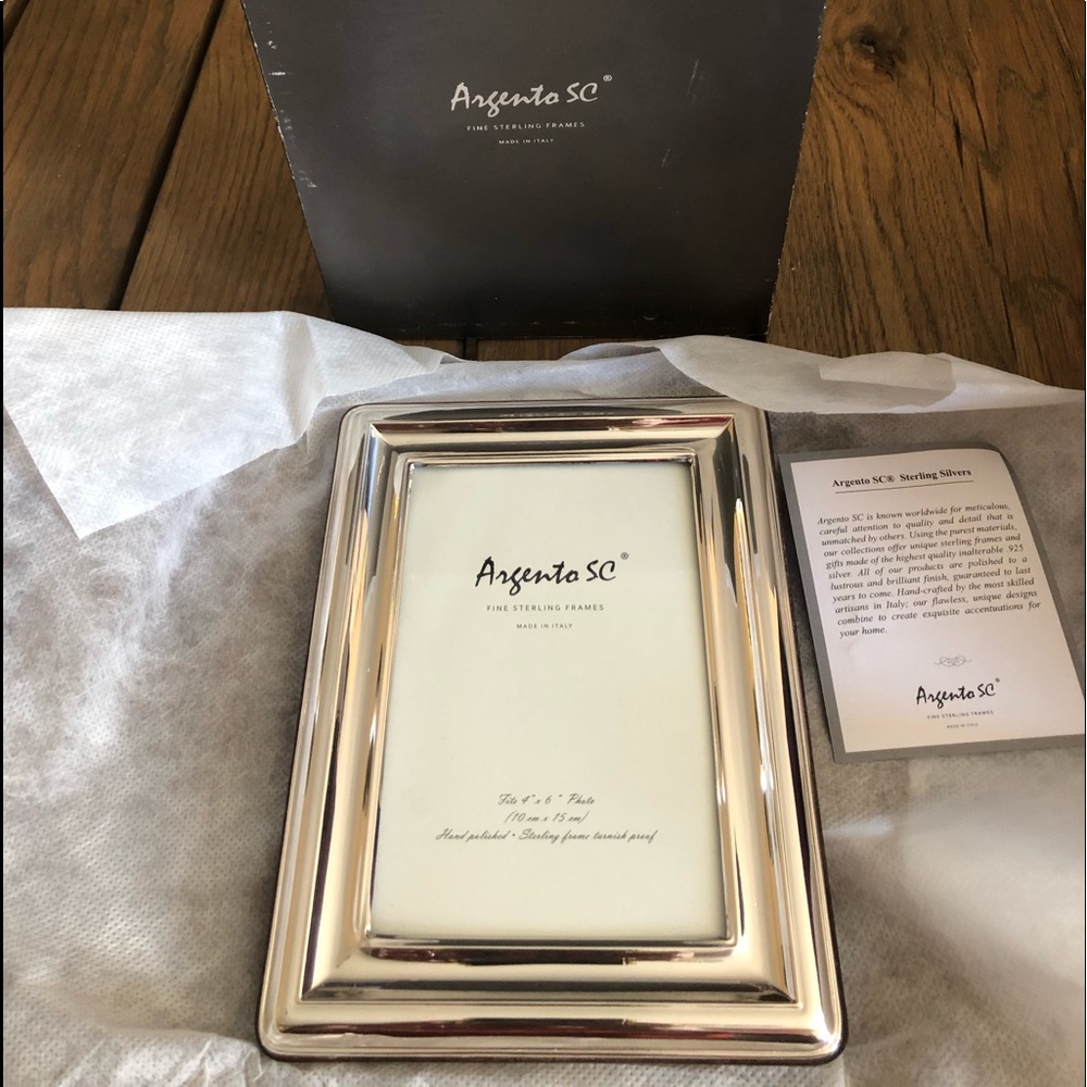 Argento Sc sterling silver frame